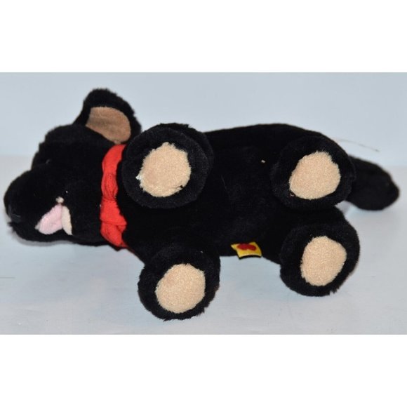 Build A Bear Promise Pets Kennel Pals Black Lab Puppy Dog 8" plush - Picture 5 of 6
